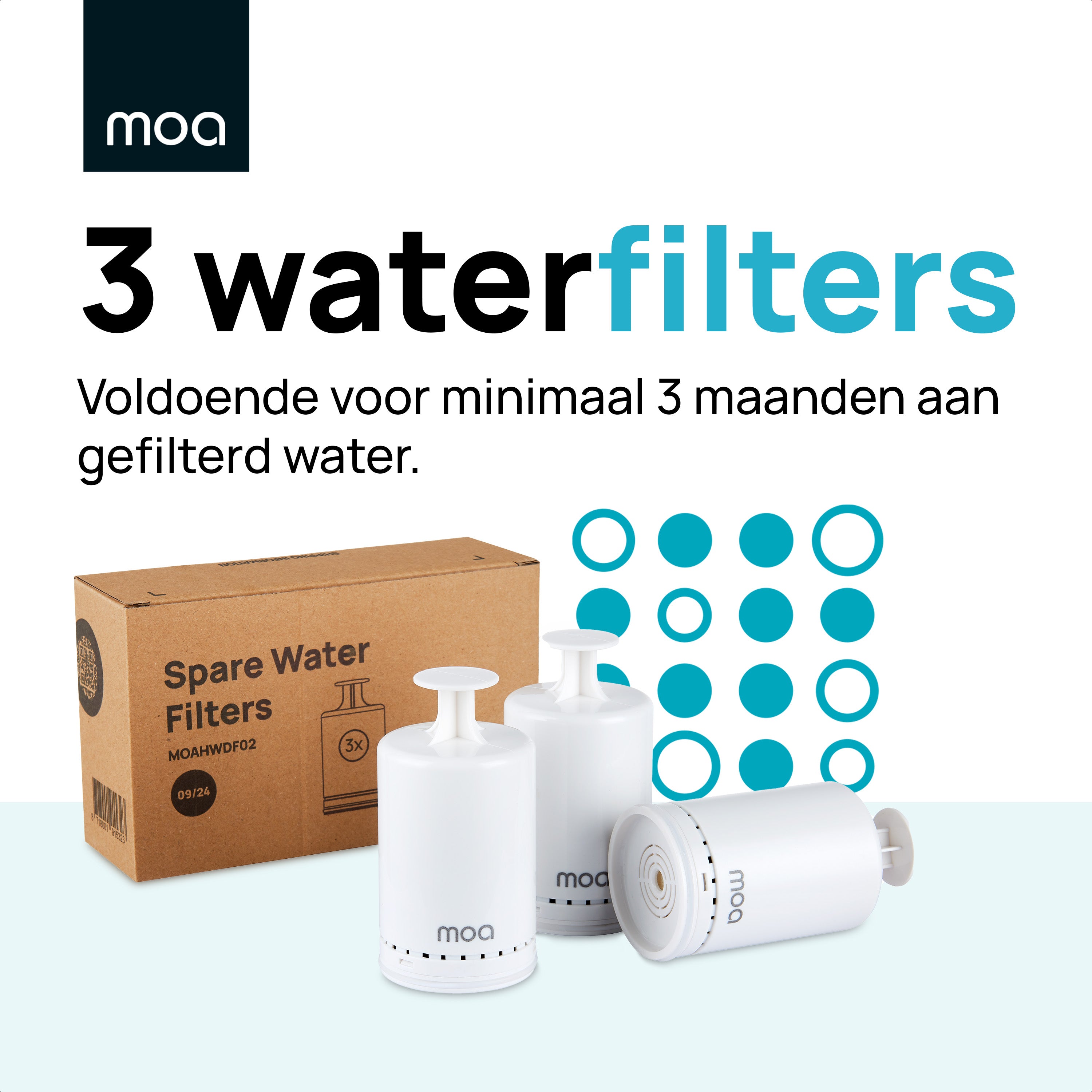 MOA Heetwaterdispenser Filters - HWDF02