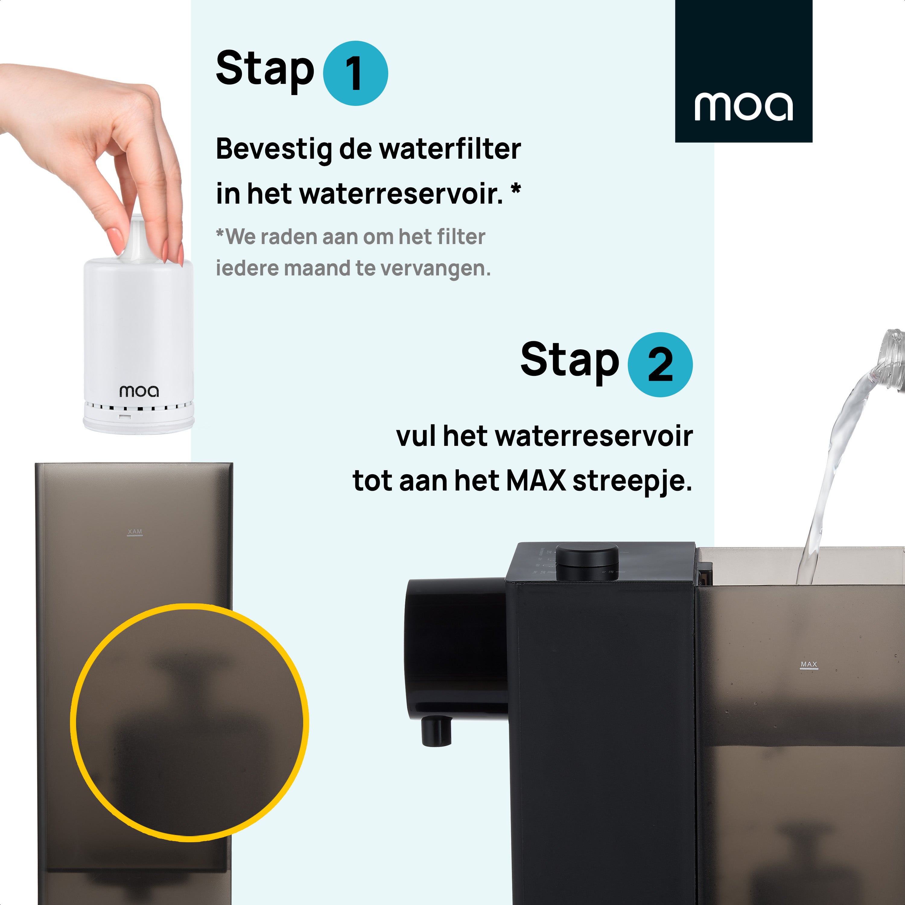 MOA Heetwaterdispenser Filters - HWDF02