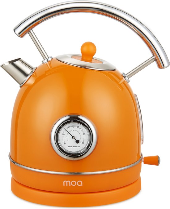 MOA Retro Waterkoker - Oranje - EK4TO