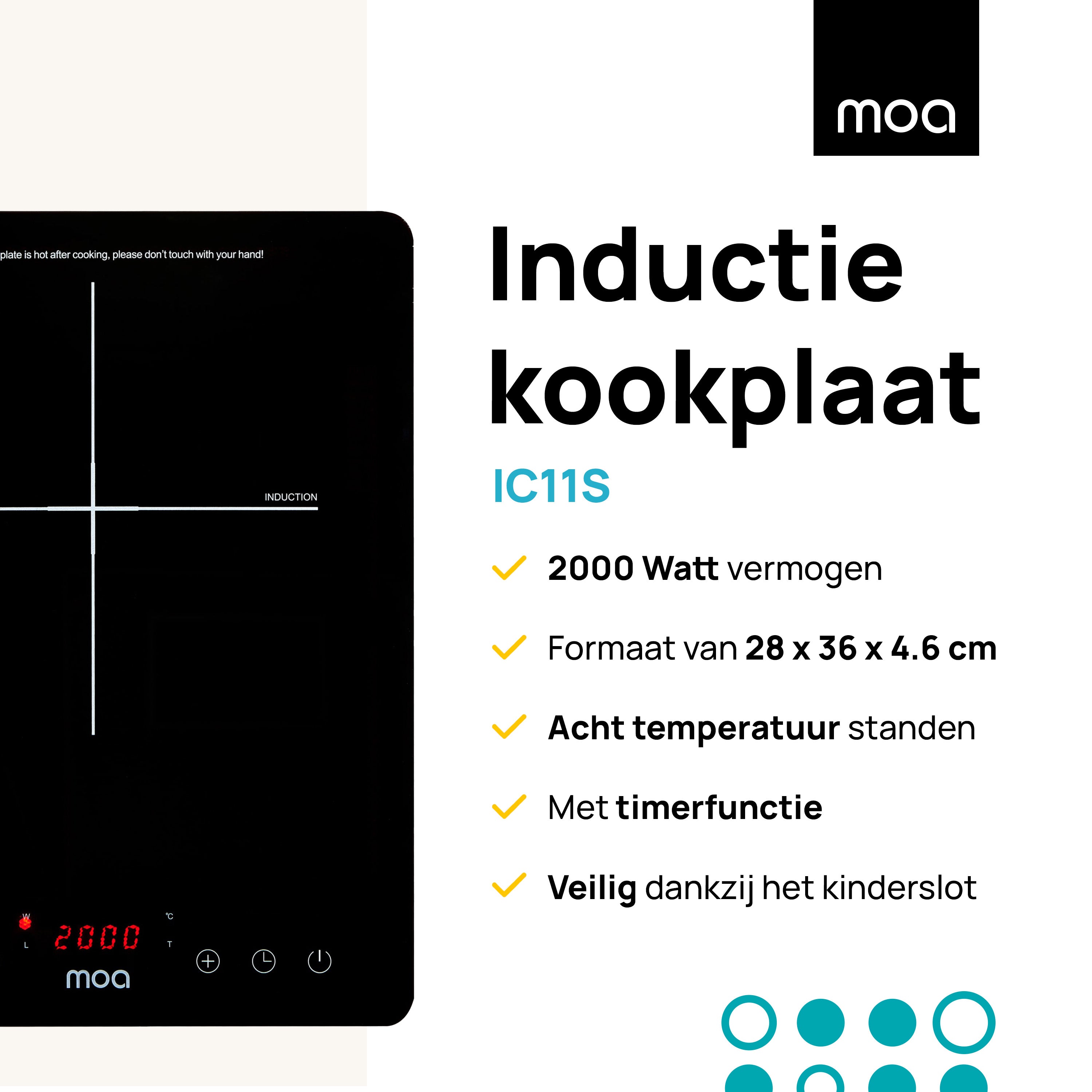 MOA Inductie Kookplaat - IC11S