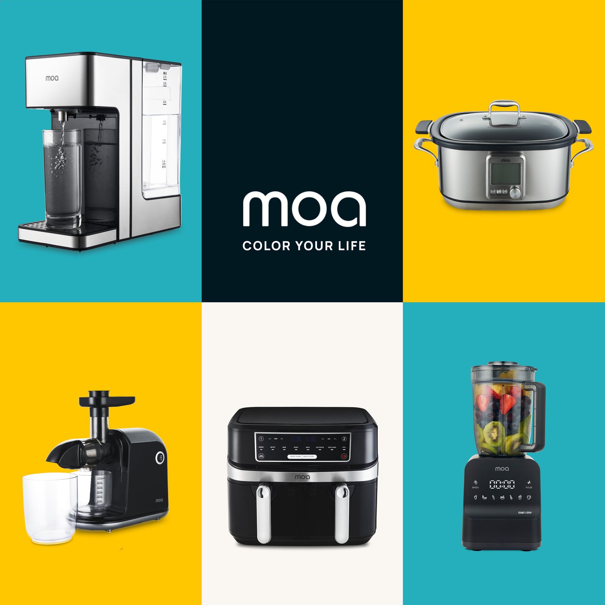 MOA Multicooker - RVS - MC01S