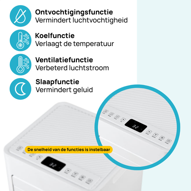 MOA Mobiele Airco - Wit - PAC01W