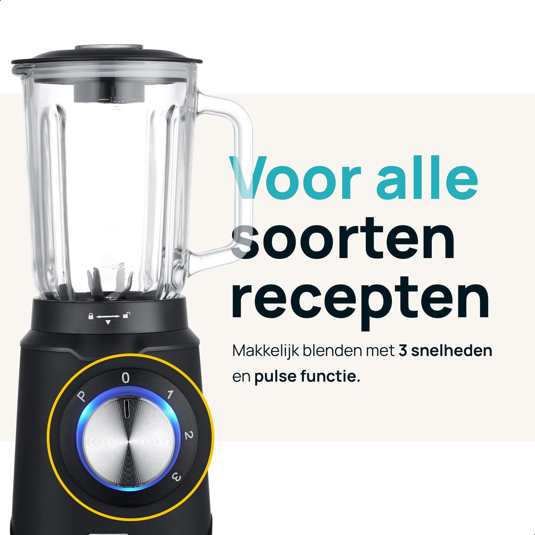 MOA Blender - Zwart - TB61B