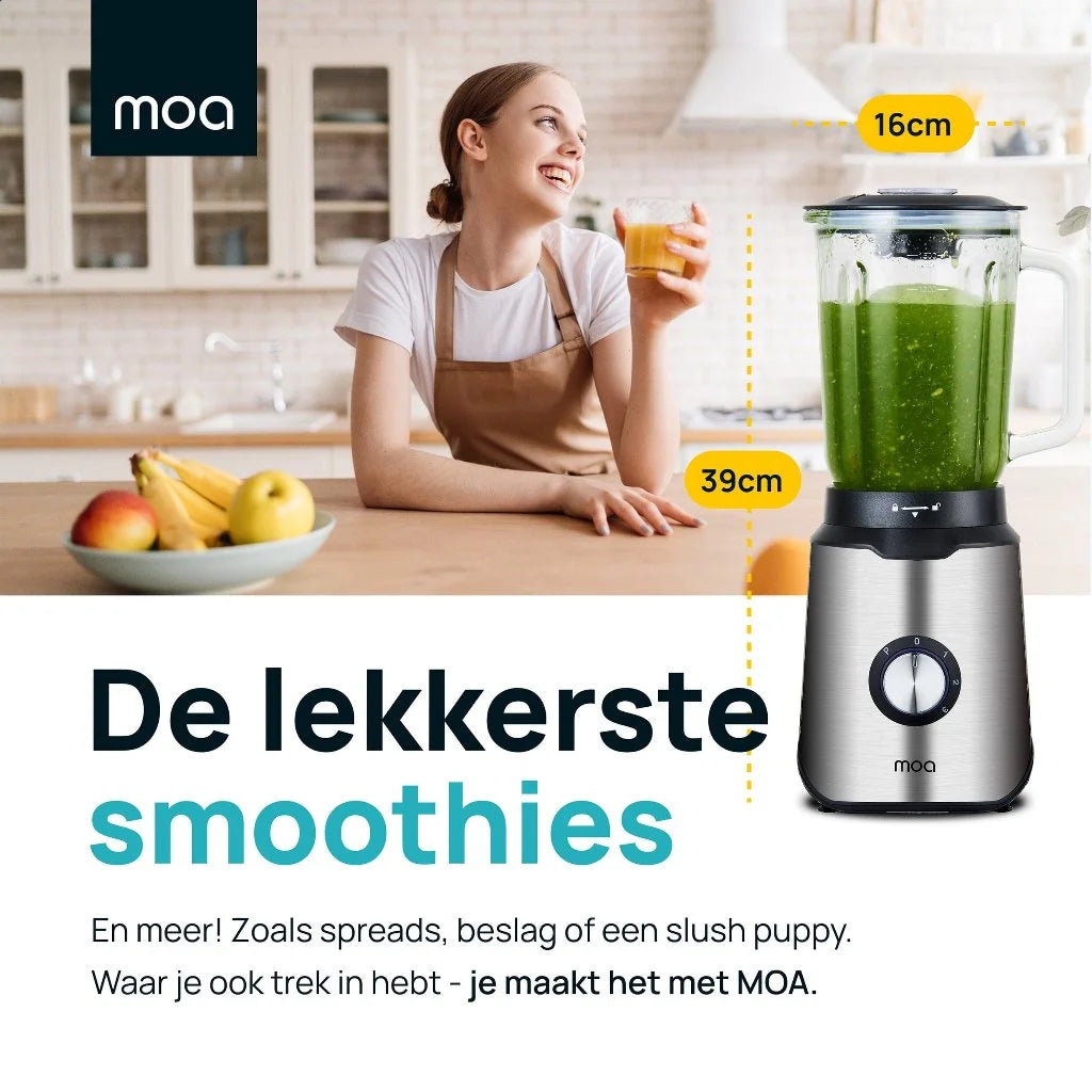 MOA Blender - Stainless - TB61