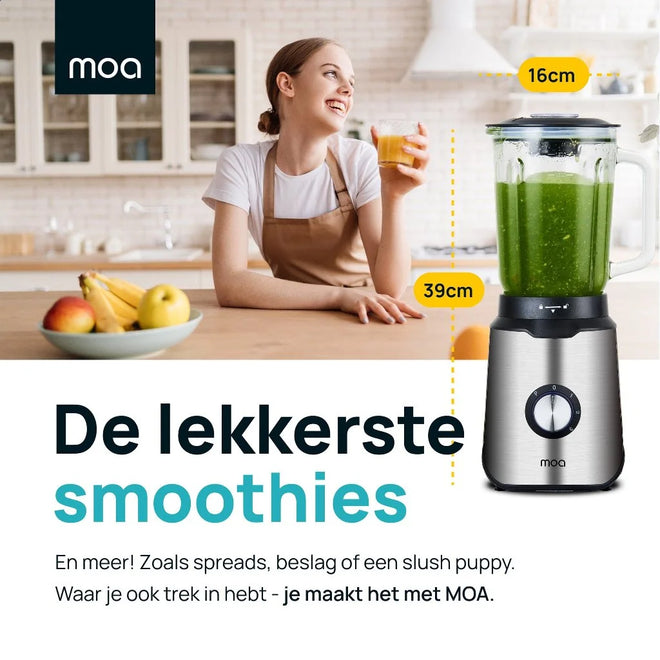 MOA Blender - Stainless - TB61