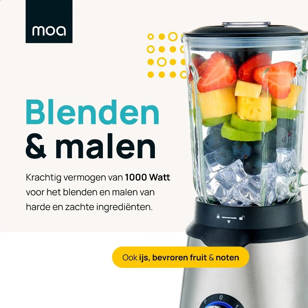 MOA Blender - Stainless - TB61