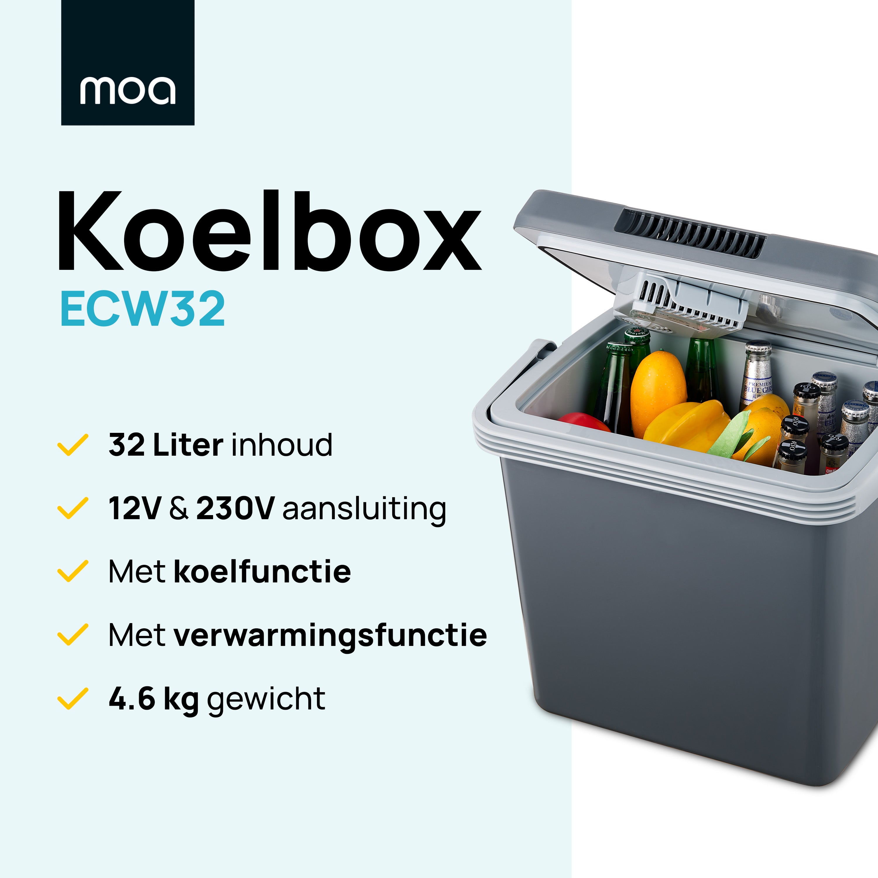 MOA Koelbox - 32 liter - ECW32