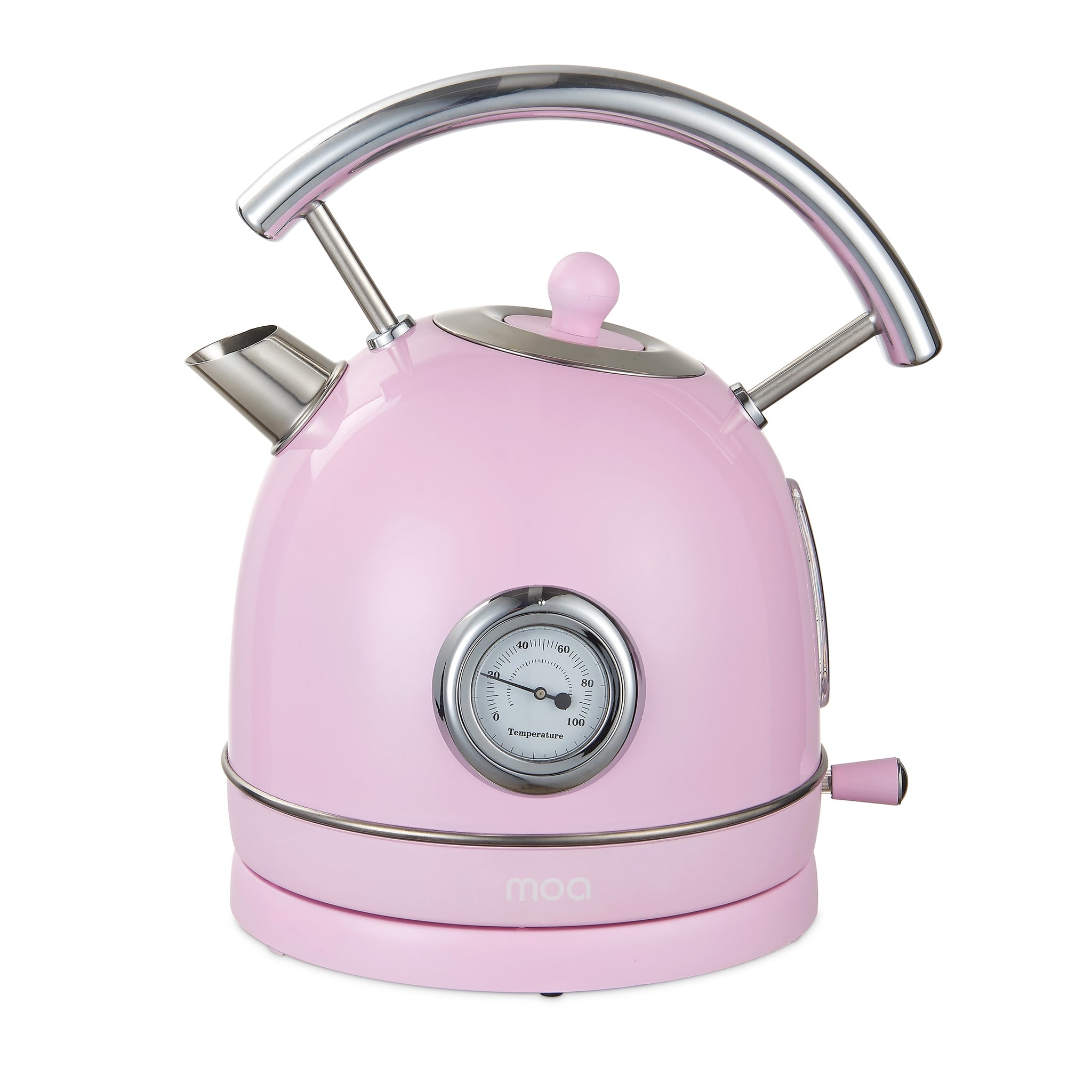 MOA Retro Waterkoker - Roze - EK4TP