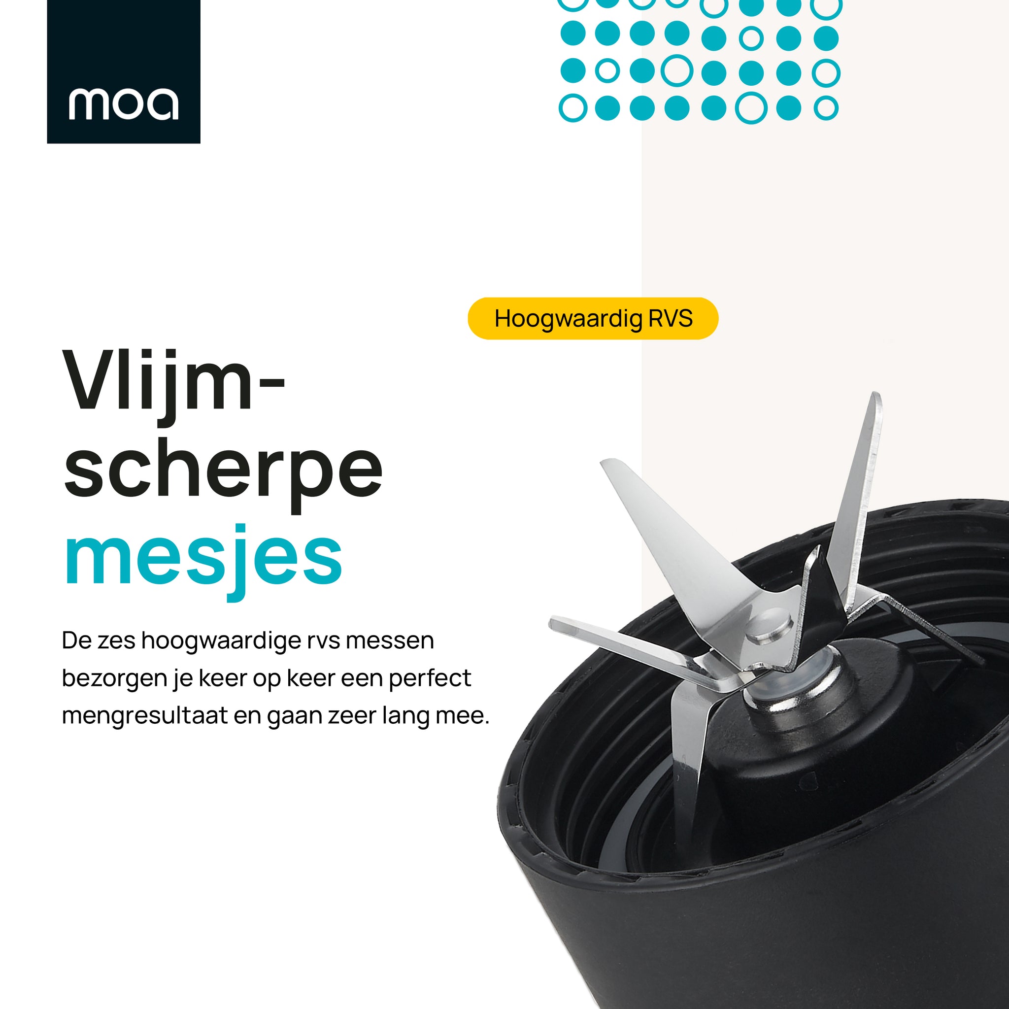 MOA Mini Blender - Stainless - MB10S