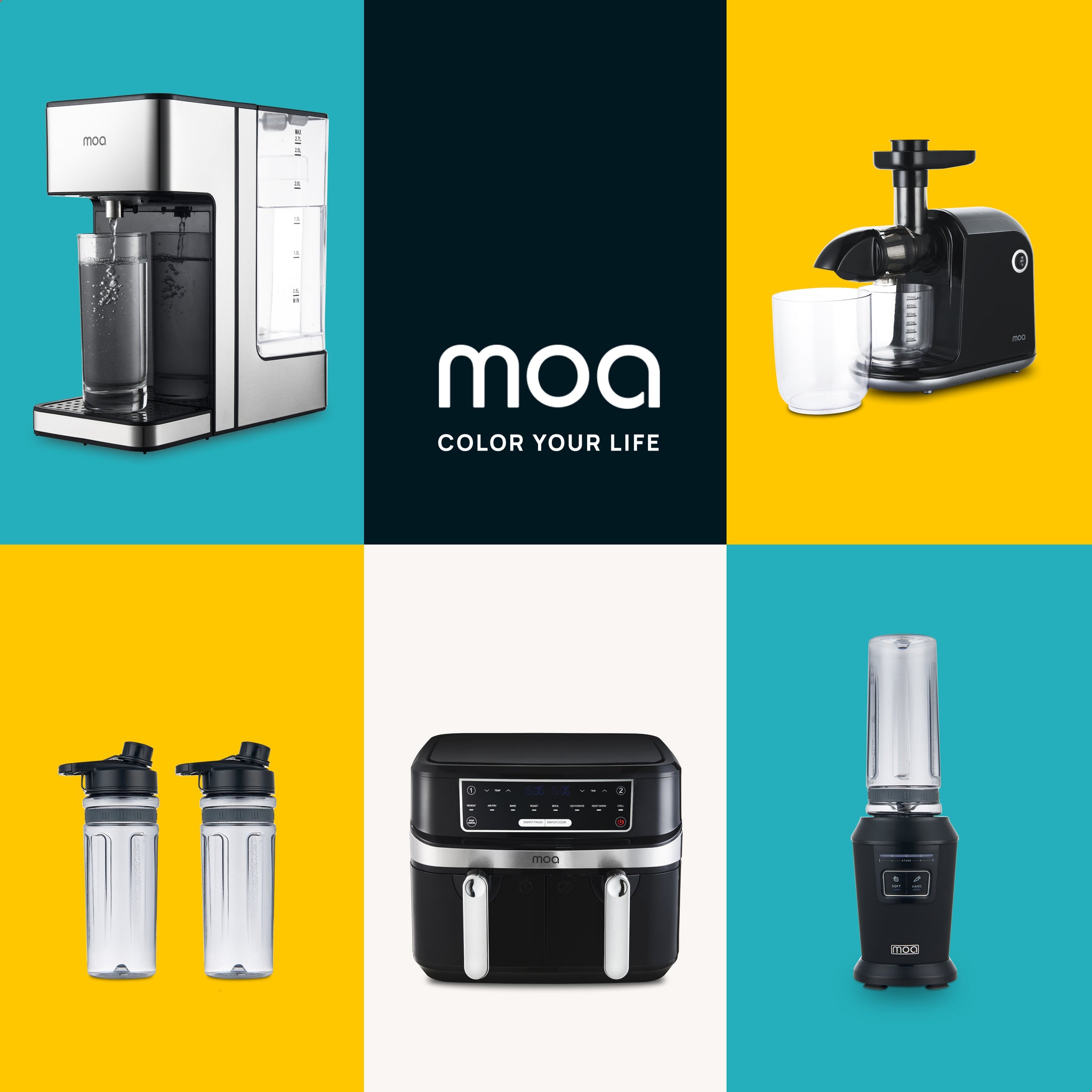 MOA Mini Blender Bekers - MBC10