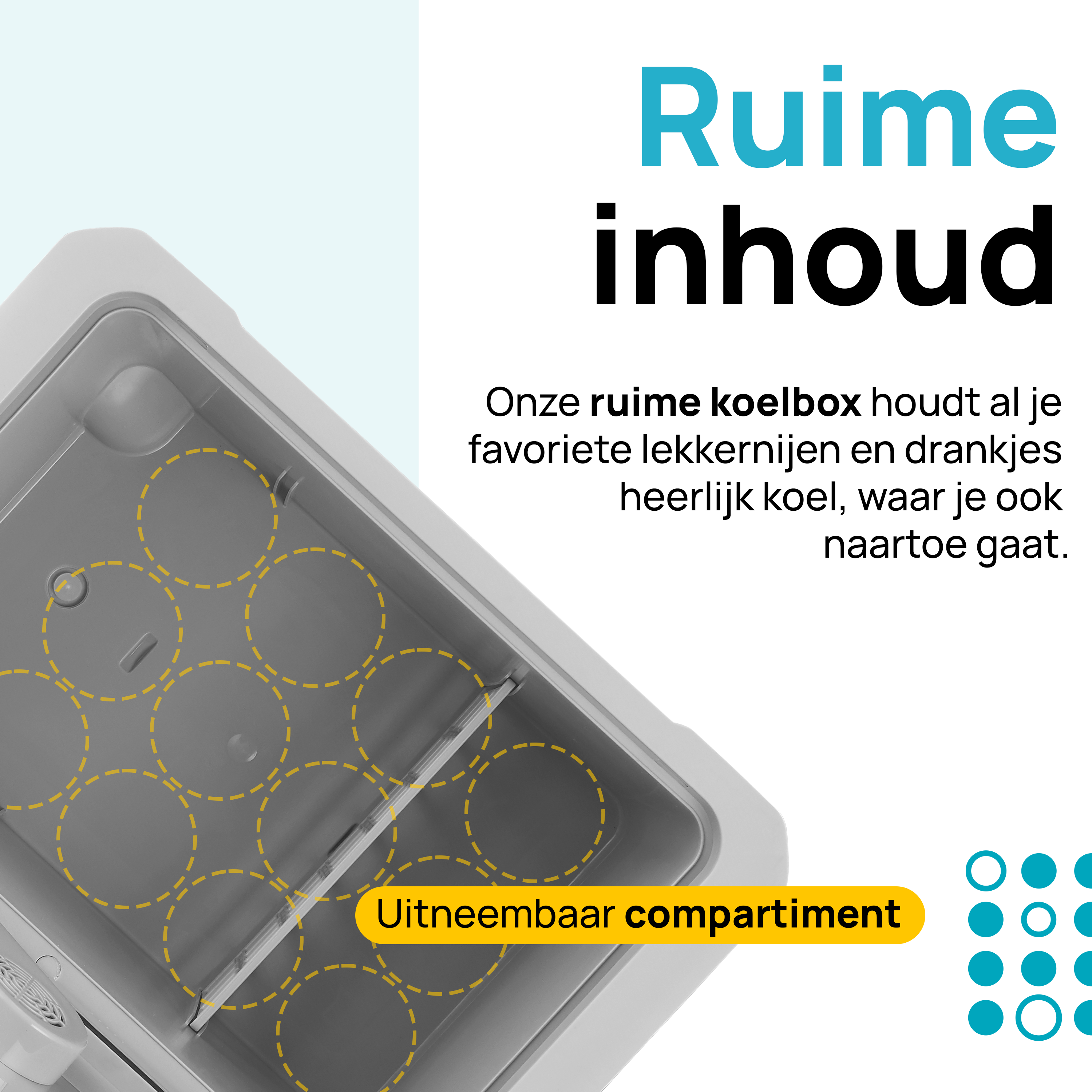 koelkast, compact, tray, rooster, uitneembaar compartiment