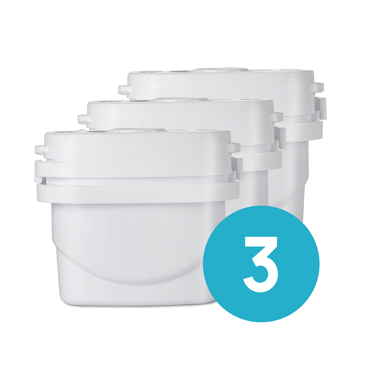 Filters (3 stuks) voor HWD30B - Anti-Kalk-Chloor