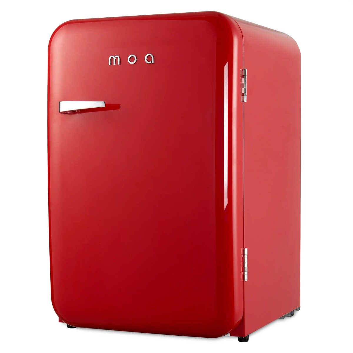 Retro Koelkast - 115L - Jaren '50 Design - Rood